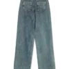 Snrancy Jeans mit mittlerer Taillenhöhe und weitem Bein