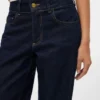 Snrancy Jeans mit mittlerer Taillenhöhe und weitem Bein