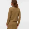 Strickjacke mit Rundhalsausschnitt aus Strickwaren in Regular-Fit
