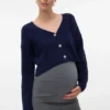 Strickjacke mit V-Ausschnitt aus Strickwaren in Regular-Fit