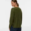 Strickpullover mit Rundhalsausschnitt und normaler Passform aus Strickwaren