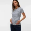 T-Shirt mit Rundhalsausschnitt und normaler Passform