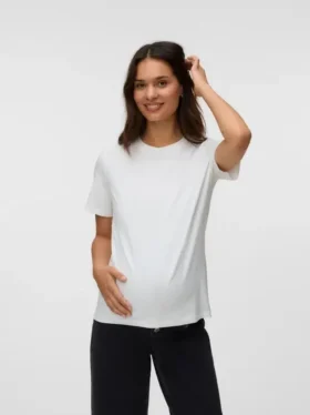 T-Shirt mit Rundhalsausschnitt und normaler Passform