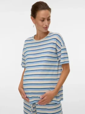 T-Shirt mit Rundhalsausschnitt und normaler Passform