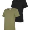 T-Shirt mit Rundhalsausschnitt und normaler Passform