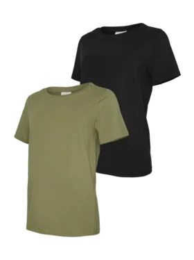 T-Shirt mit Rundhalsausschnitt und normaler Passform