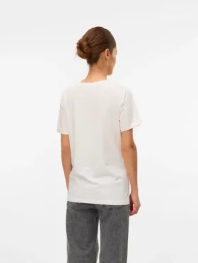 T-Shirt mit Rundhalsausschnitt und normaler Passform