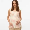 Top mit V-Ausschnitt in Regular-Fit