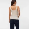 Top mit V-Ausschnitt in Regular-Fit