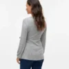 Top mit V-Ausschnitt in Regular-Fit