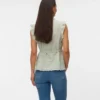 Top mit V-Ausschnitt in Regular-Fit