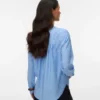 Top mit V-Ausschnitt in Regular-Fit
