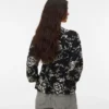 Top mit V-Ausschnitt in Regular-Fit