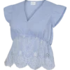Top mit V-Ausschnitt in Regular-Fit