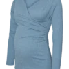 Top mit V-Ausschnitt in Regular-Fit