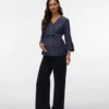 Top mit V-Ausschnitt in Regular-Fit
