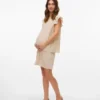 Top mit V-Ausschnitt in Regular-Fit