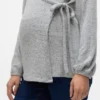Top mit V-Ausschnitt in Regular-Fit