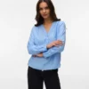 Top mit V-Ausschnitt in Regular-Fit