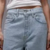 Topshop Baggy-Fit-Jeans mit tiefem Bund