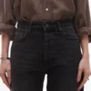 Topshop-Jeans mit hoher Taille und geradem Schnitt