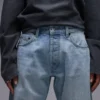 Topshop-Jeans mit hoher Taille und geradem Schnitt