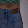Topshop Jeans mit mittlerer Leibhöhe und lockerer Passform