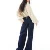 Topshop Jeans mit niedriger Taille und lockerer Passform
