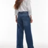 Topshop Jeans mit niedriger Taille und lockerer Passform