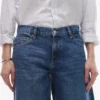 Topshop Jeans mit niedriger Taille und lockerer Passform