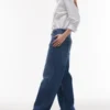 Topshop Jeans mit niedriger Taille und lockerer Passform