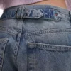 Topshop Jeans mit niedriger Taille und lockerer Passform