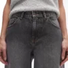 Topshop-Jeans mit tiefem Bund und weitem Bein