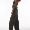 Topshop-Jeans mit tiefem Bund und weitem Bein