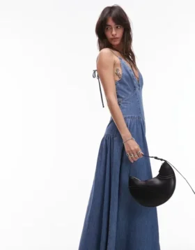 Topshop Langes Kleid