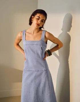 Topshop Midi-Kleid