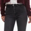 Topshop Skinny-Fit-Jeans mit hoher Taille