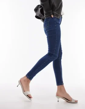 Tsjamie High-Rise-Jeans in Skinny-Passform