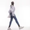 Topshop Skinny-Fit-Jeans mit hoher Taille