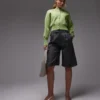 Topshop Strickcardigan mit tailliertem Schnitt