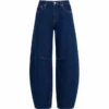 Tsbarrel High Rise Barrel Fit Jeans