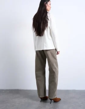 Tsbarrel Jeans mit hoher Taille und Barrel-Fit