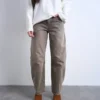 Tsbarrel Jeans mit hoher Taille und Barrel-Fit