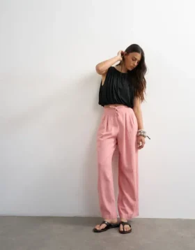 Tsbeate-Hose mit hoher Taille