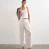 Tsbeate-Hose mit hoher Taille
