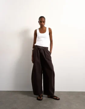 Tsbelle Mid Rise Barrel Fit Jeans