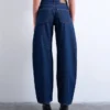 Tsbarrel High Rise Barrel Fit Jeans
