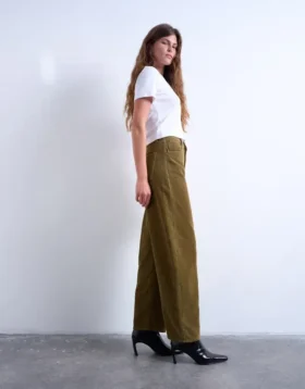 Tsbriana Jeans mit supertiefem Bund und weitem Bein