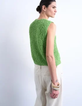 Tscaroline Strickweste aus Strickwaren