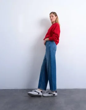 Tscinch Jeans mit niedriger Leibhöhe und weitem Bein